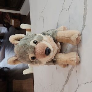 Wild Republic Cuddlekins Plush Wolf Dog Realistic Stuffed Animal Toy Sitting 13"